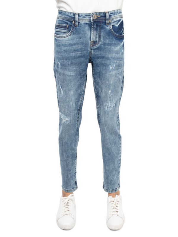 X Ray Boy's Distressed Skinny Jeans